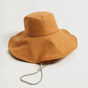 Mango Adjustable Bucket Hat in Orange